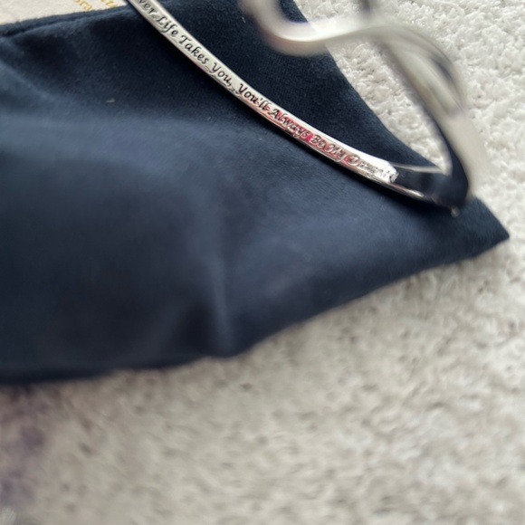 Always My Daughter Engraved Diamond Bracelet - Picture 4 of 6